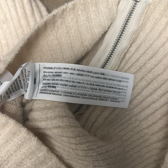 A&F Sweater With Side Zippers #409N - Picture 2 of 3